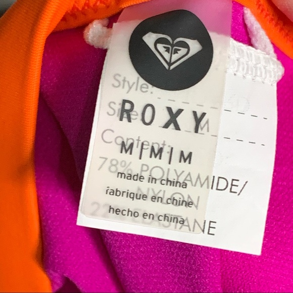 NWOT Roxy Solid Three Strap Side Bikini Bottoms - Picture 10 of 10